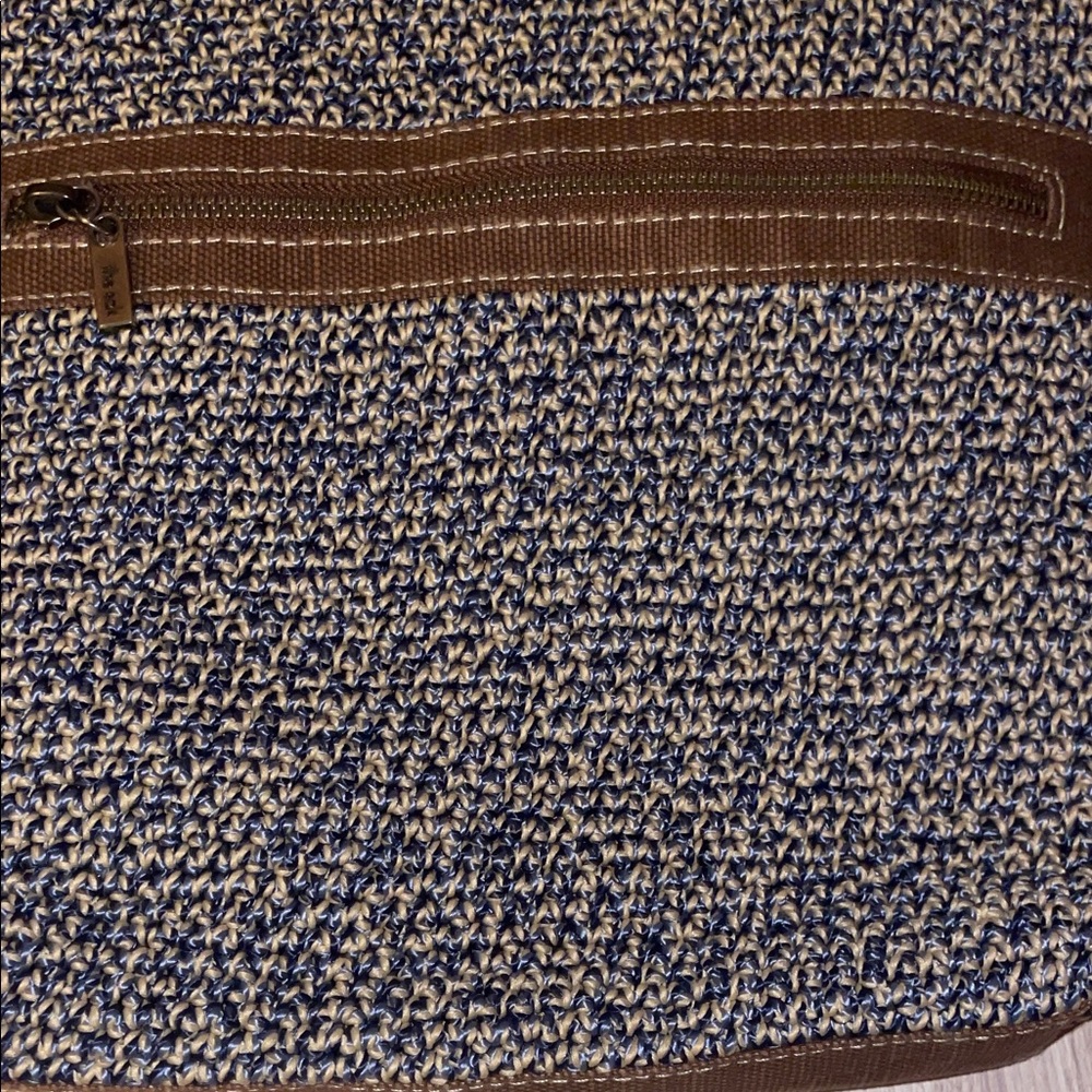 The Sak Brown and Blue Woven Bag - Picture 3 of 11